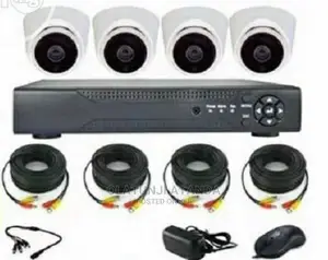 4 Channels DVR With Cameras