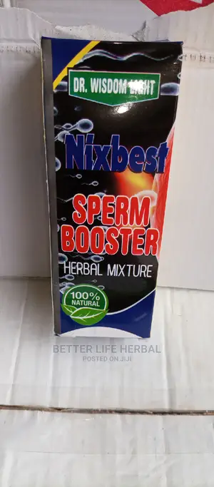 Sperm Booster Herbal Mixture.