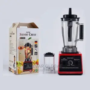 Silver Crest 3L 8000w Silver Crest 2 Jars Commercial Blender