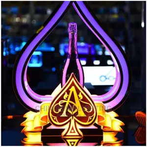 Led Ace of Spade Champagne Carrier