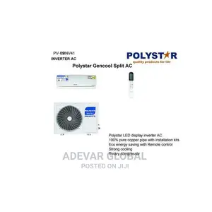 Polystar 1hp Split Inverter Air Conditioner AC