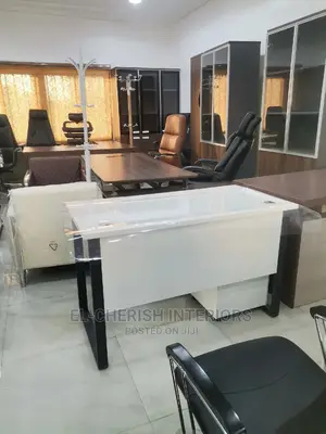 Cossy White Office Table.