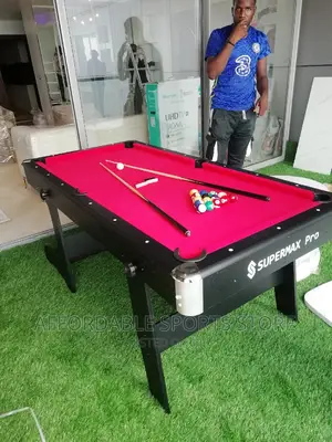 6ft Quality Foldable Snooker Table With Accessories
