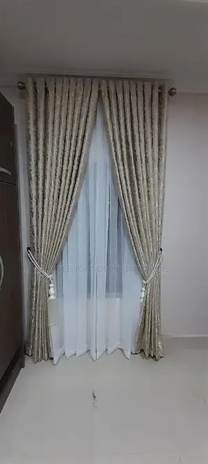 5ft Window Curtains With Full Accessories