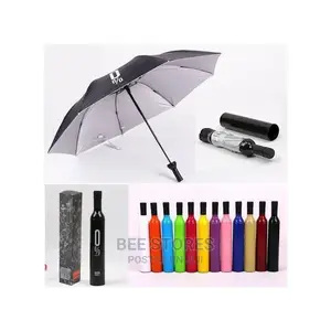 Awesome Wine Bottle-Shaped Umbrella