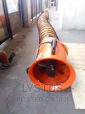 12" 300mm Portable Ventilation Fan With Flexible Duct SHT-30
