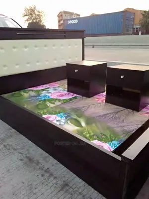 Padded Bed Frame 5x6 6x6 6x7 7x7 8x8 Available