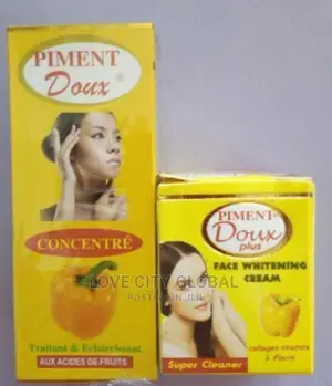 Piment Doux Serum Face Cream for Dark Spots, Knuckles,