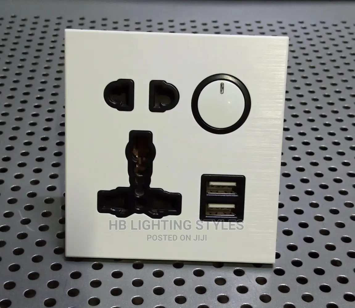 High Power Wall Switch/Socket USB