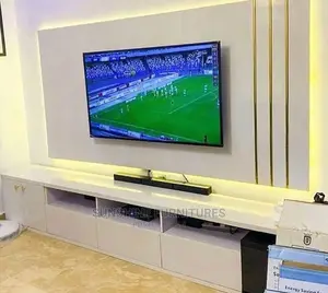 Imported Tv Console Made With Glossy Woods