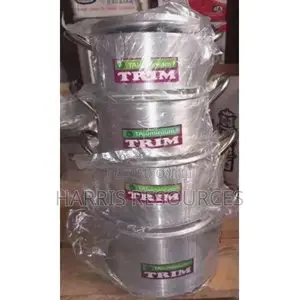 Taluminium Trim Pot Set - 4 Piece 20,22,24,26cm - Large