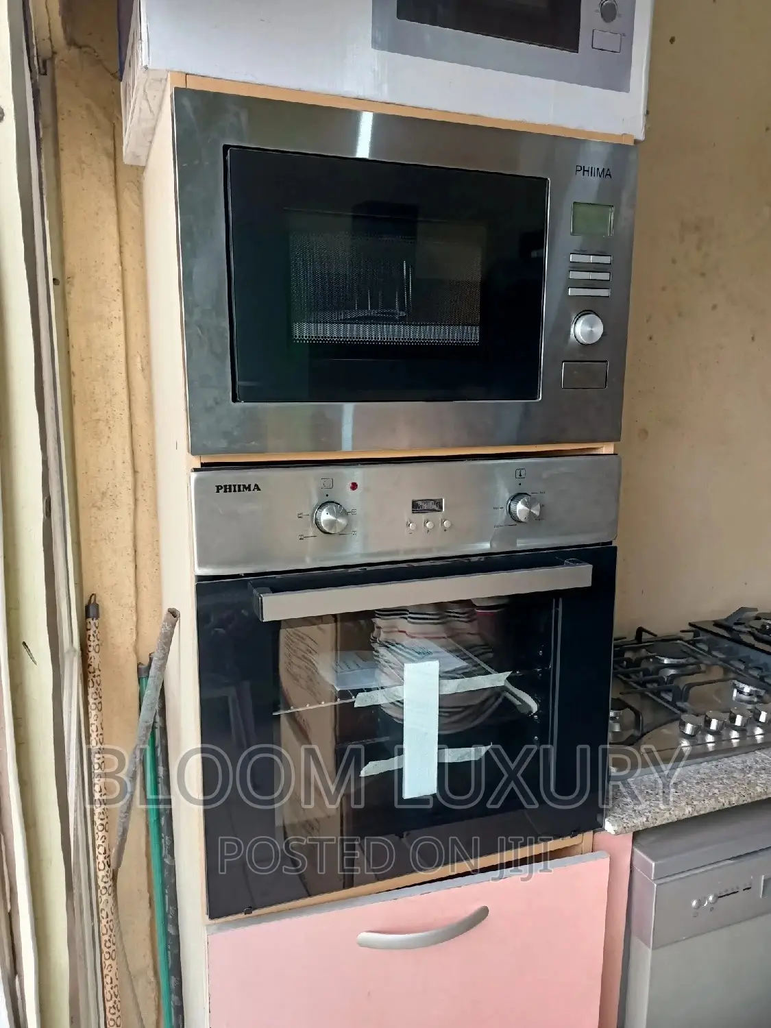 Microwave and Oven