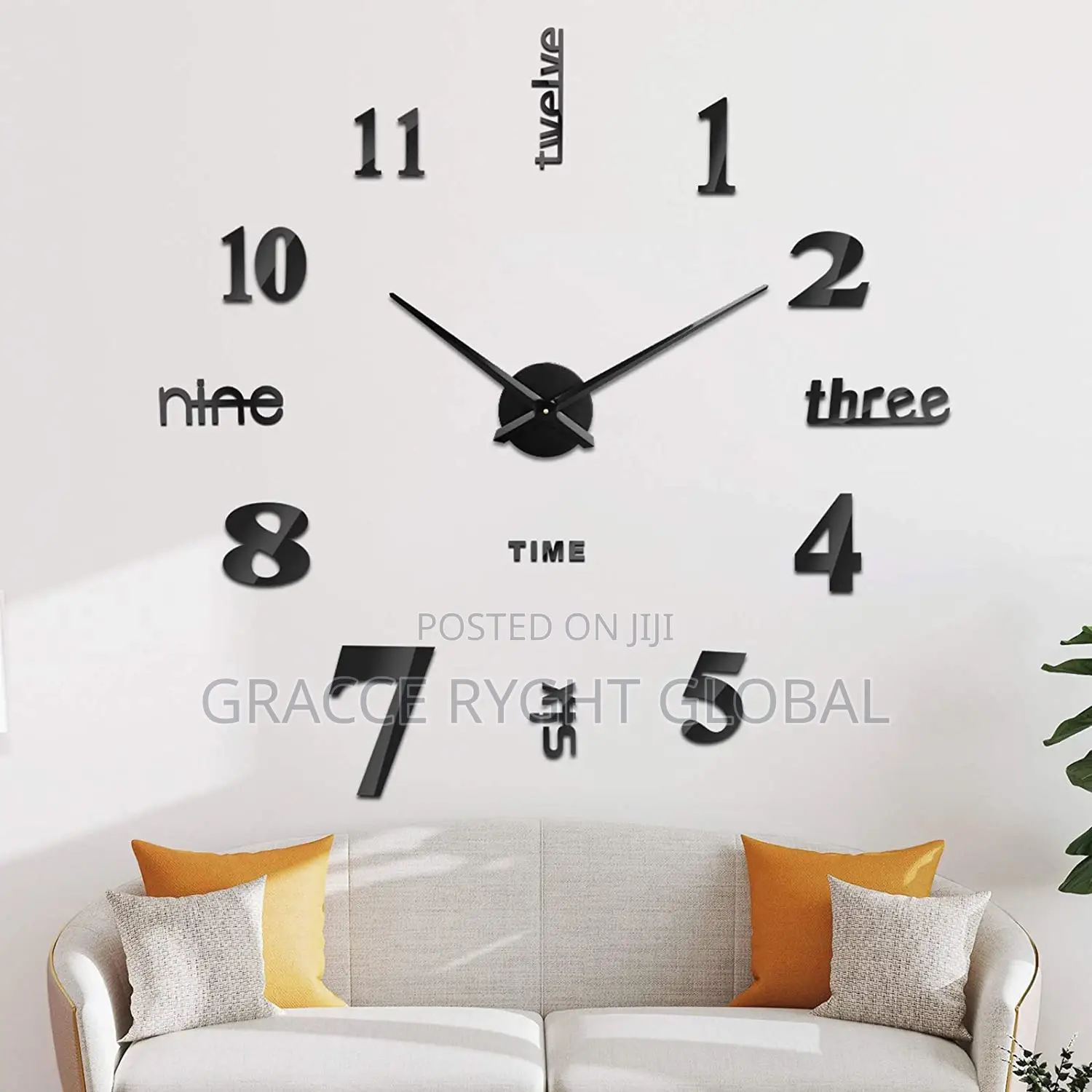 Diy Wall Deco Clock