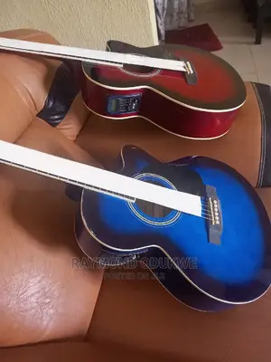 Quality Semi Acoustic Guitar With Bag and Belt