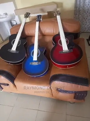 39 Inches Semi Electric Acoustic Guitar With Bag
