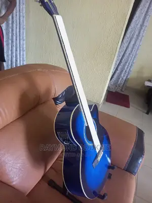 Acoustic Semi Electric Guitar With Accessories