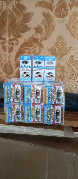 Ojuloba Eye Capsule And Eye Drop.