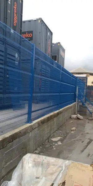 Wire Mesh Fencing With Pedestrian Gate