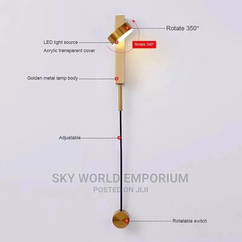 Simple Rotatable Wall Light