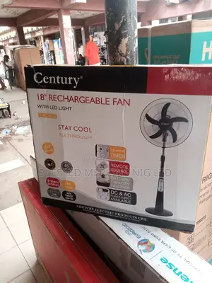 Century Rechargeable Fan 18"