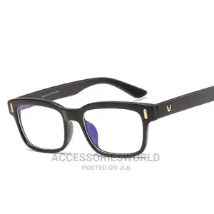 Anti Blue Ray Men's and Women's Transparent Clear Glasses