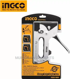 Ingco Heavy Duty Staple Gun + Free 1000 Pins