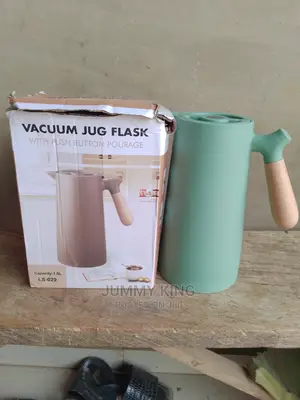 1.0l Vacuum D Insulated Stainless Steel Thermos Jug Flask