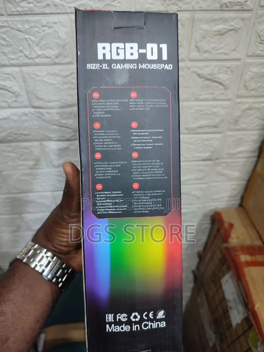 RGB O1 Size XL Gaming Mouse Pad