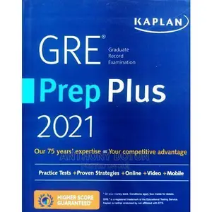 Kaplan GRE Prep Plus 2021