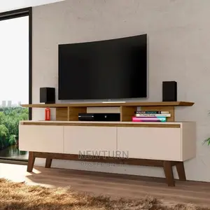 Quality Wooden TV Stand With Drawers.
