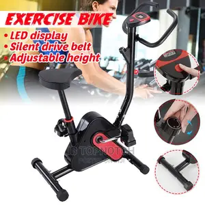 Black Red Home Bicycle Fitness Bike
