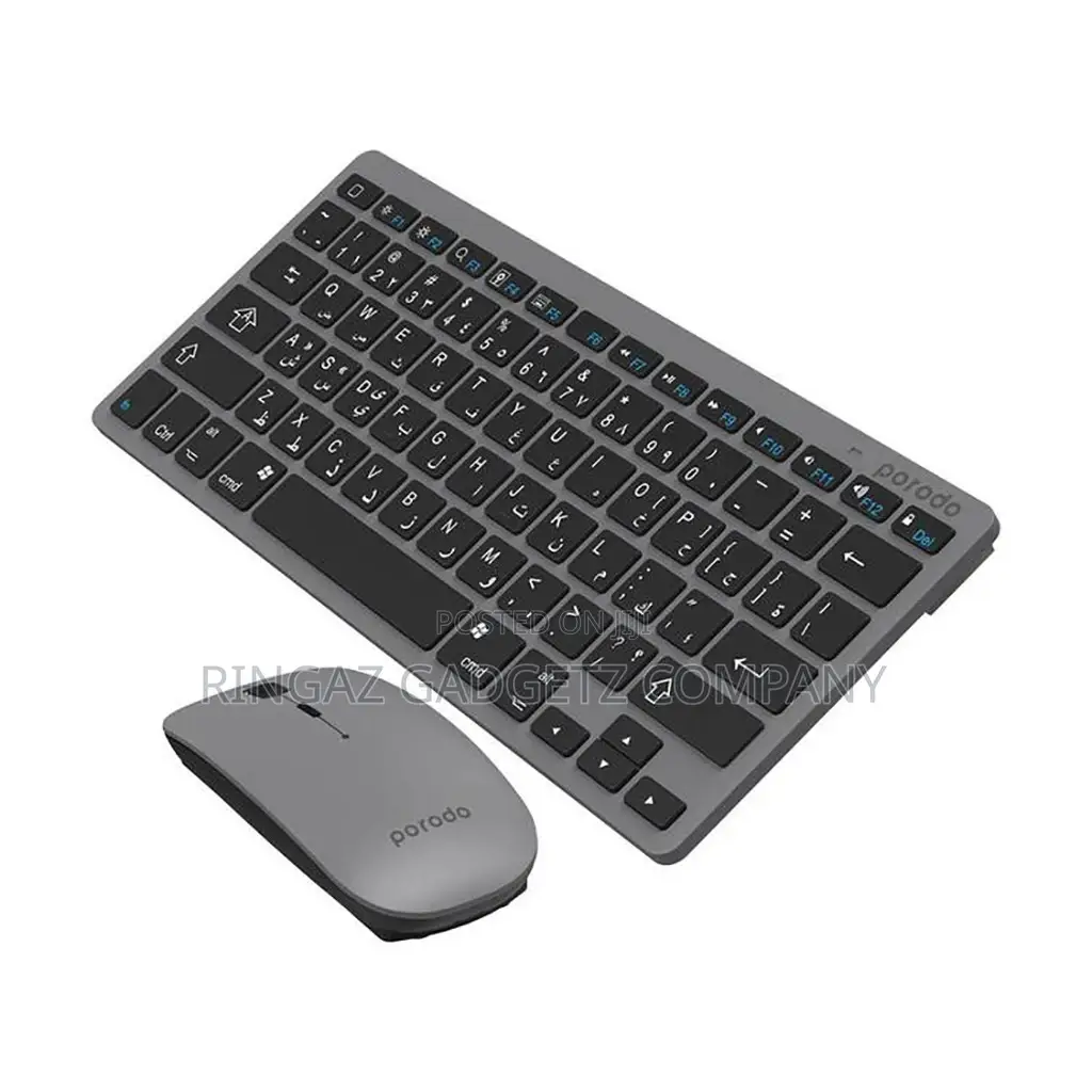 Porodo Wireless Bluetooth Keyboard With Mouse