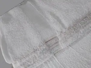 100% Cotton Pure White Extra Large Towels (12pcs)