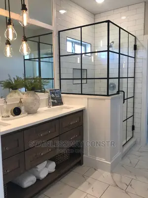 Shower Cubicle Strip Black