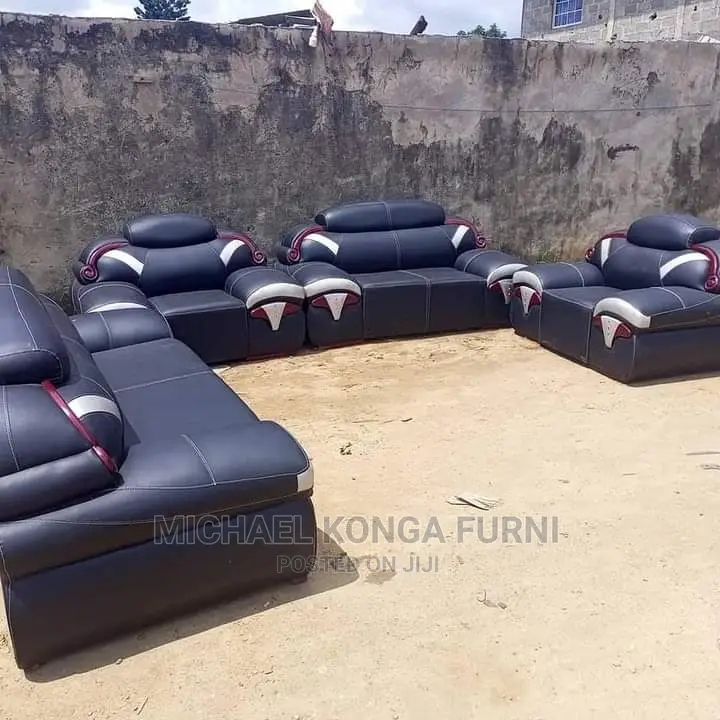 Executive Leather Sofa