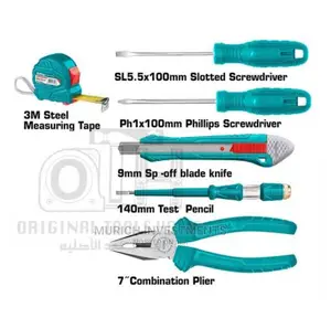 TOTAL Hand Tool Kit 7-Piece