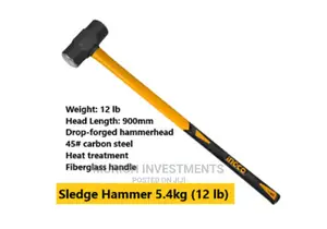 Ingco Sledge Hammer – 12LB