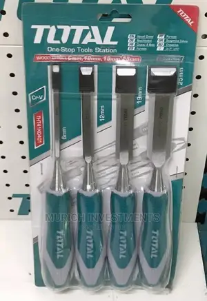 Total 4pcs Wood Chisel Set