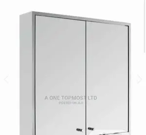 2 Doors Cabinet Stainless Mirror