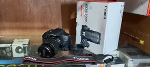 Canon Eos 2000d/Rebel T7 Dslr Camera And Ef-s 18-55 Mm