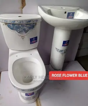 Original England Executive (Esca Rose Blue) Wc Sets