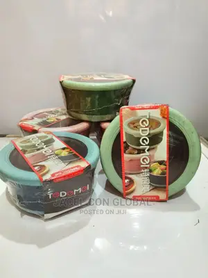 Tedemei Plates With Cover Small Size (Stainless Inner)