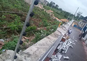 Security System With Electric Barrier