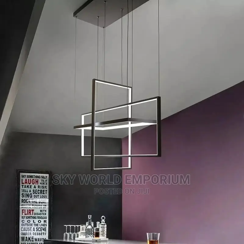 Modern Rectangle Chandelier