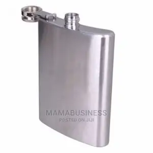 Stainless Steel Unbranded Pocket Liquor Whisky Hip Flask