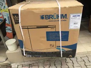 200liters Bruhm Chest Freezer (Silver Color)