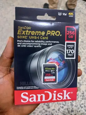 Sandisk Extreme Pro 256gb 170mbps