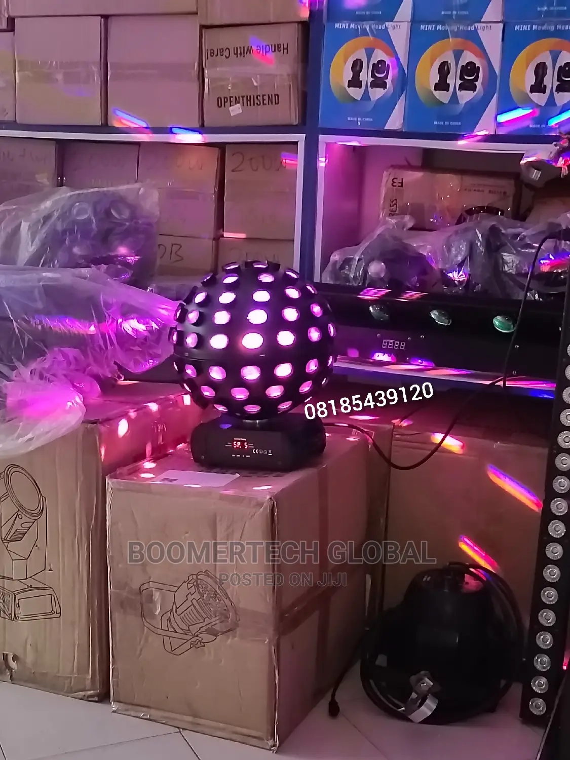 Club Rotating Led Ball Light