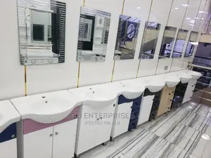60cm Cabinet Basin With Mirror