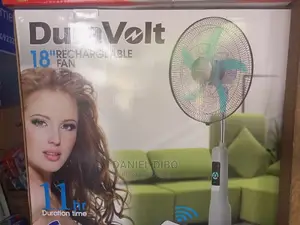 Duravolt Rechargeable Fan 18inches
